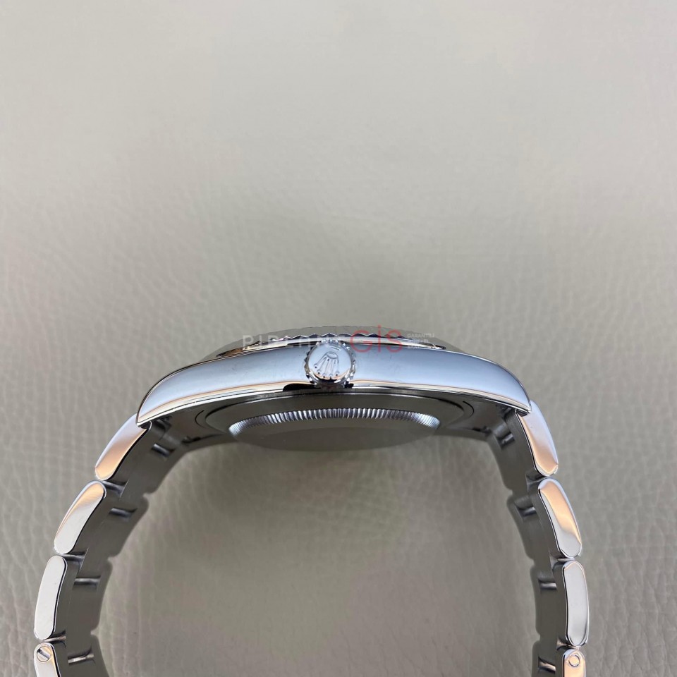 ROLEX Date Just ll Silver Violet Numbers 116334 ROLEX Date Just ll Silver Violet Numbers 116334