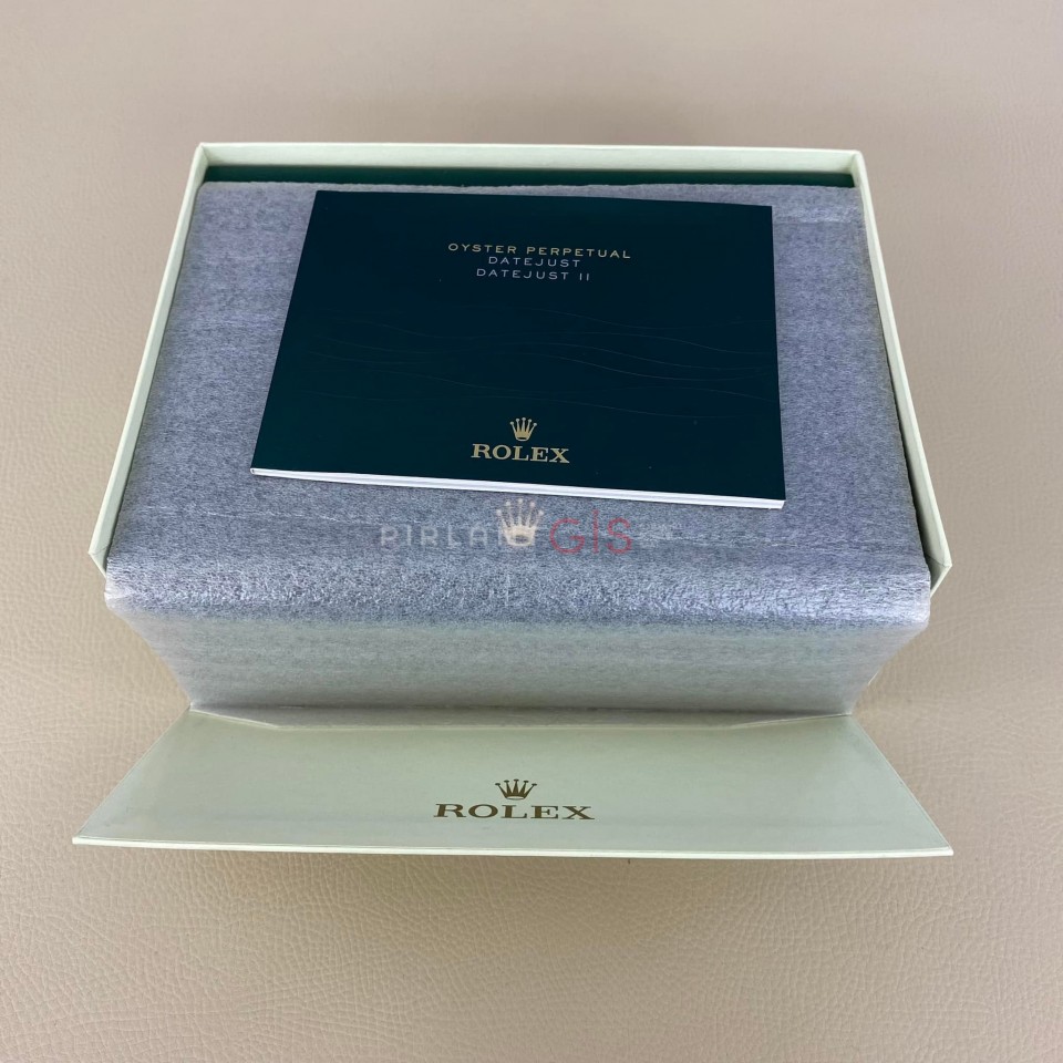 ROLEX Date Just ll Silver Violet Numbers 116334 ROLEX Date Just ll Silver Violet Numbers 116334