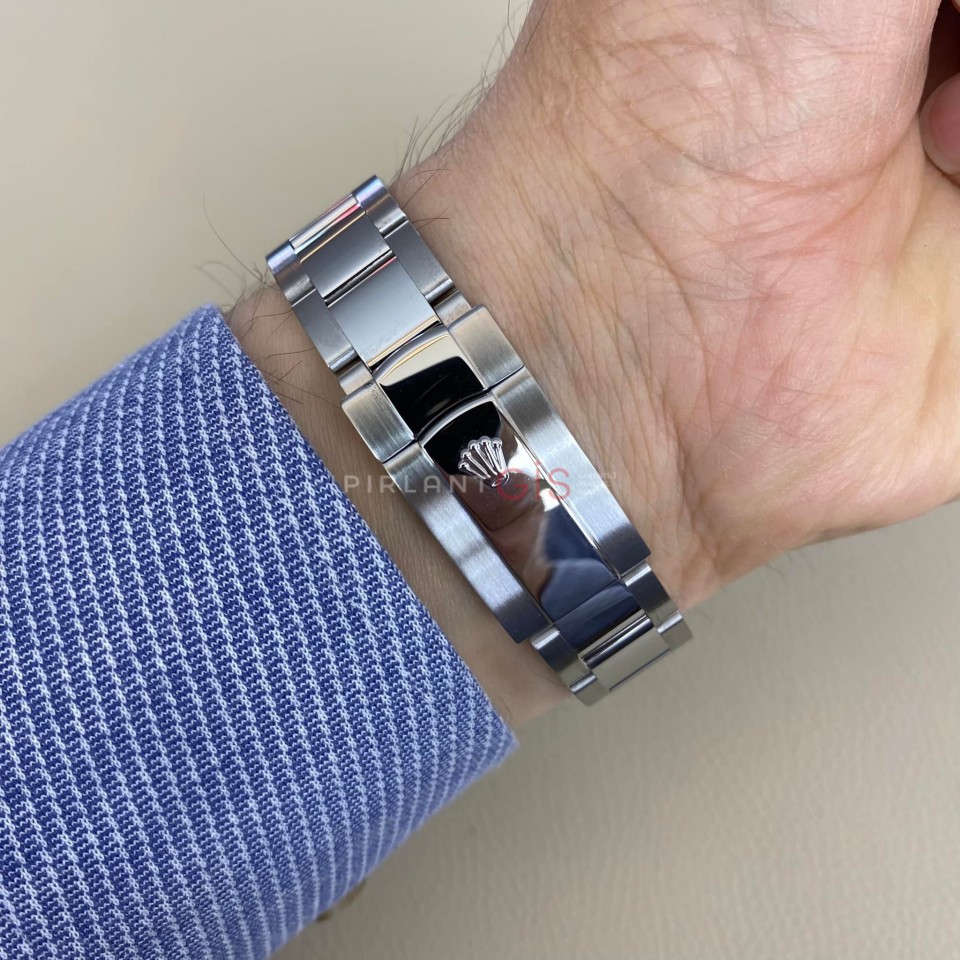 ROLEX Date Just ll Silver Violet Numbers 116334 ROLEX Date Just ll Silver Violet Numbers 116334