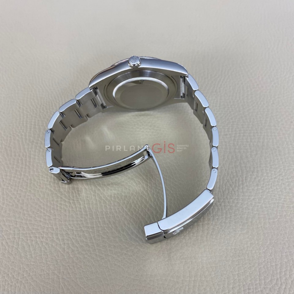 ROLEX Date Just ll Silver Violet Numbers 116334 ROLEX Date Just ll Silver Violet Numbers 116334