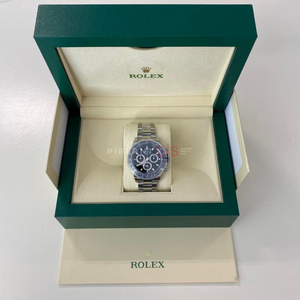 ROLEX Cosmograph Daytona Black Dial 116500LN