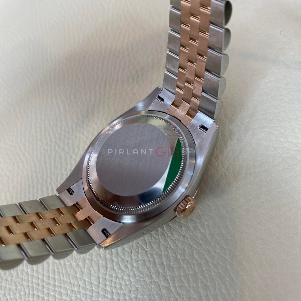 ROLEX Date Just 36 mm 126231 Everrose gold VI & IX Diamond Dial ROLEX Date Just 36 mm 126231 Everrose gold VI & IX Diamond Dial