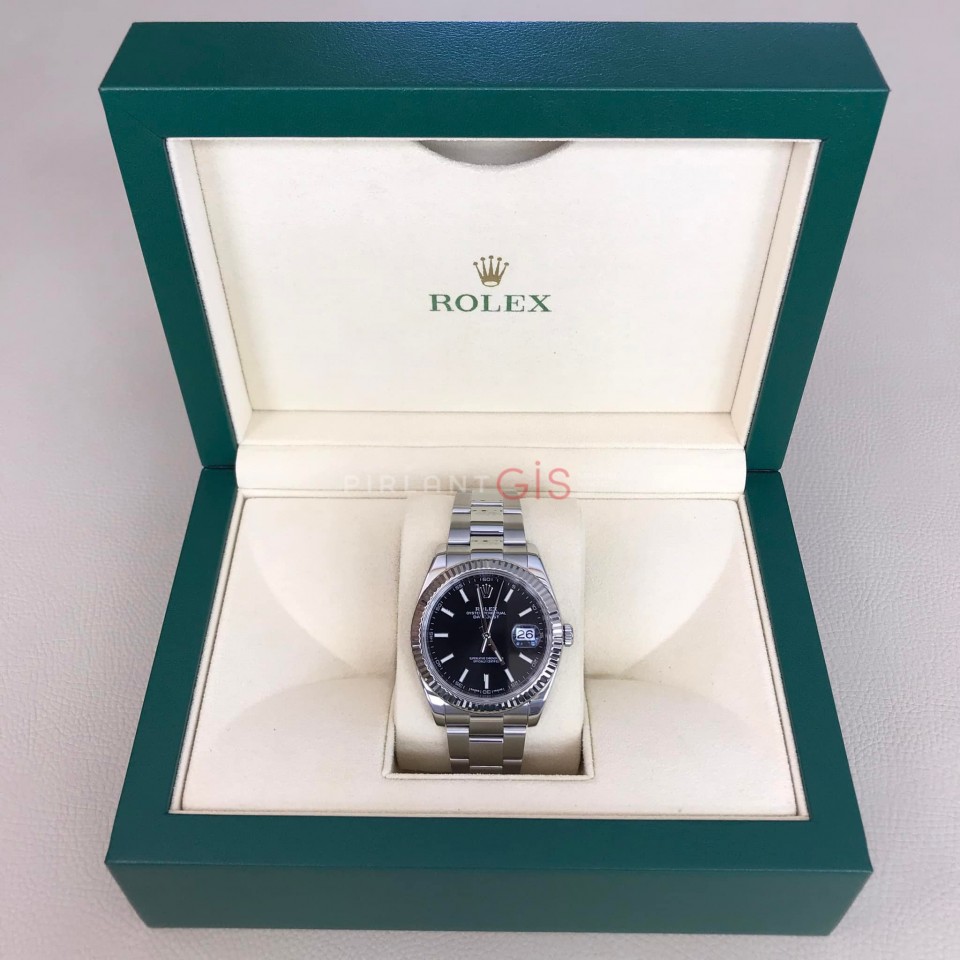 ROLEX Date Just ll Black Dial 126334 Oyster ROLEX Date Just ll Black Dial 126334 Oyster