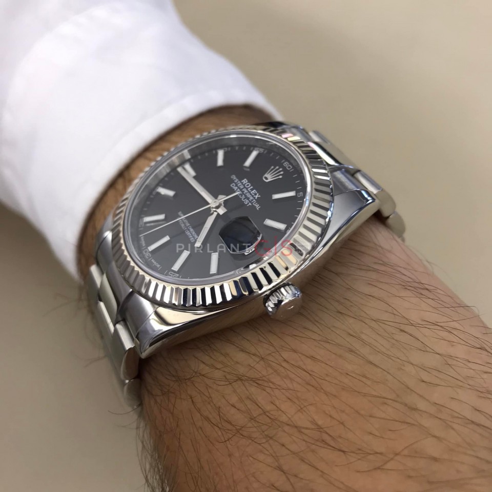 ROLEX Date Just ll Black Dial 126334 Oyster ROLEX Date Just ll Black Dial 126334 Oyster