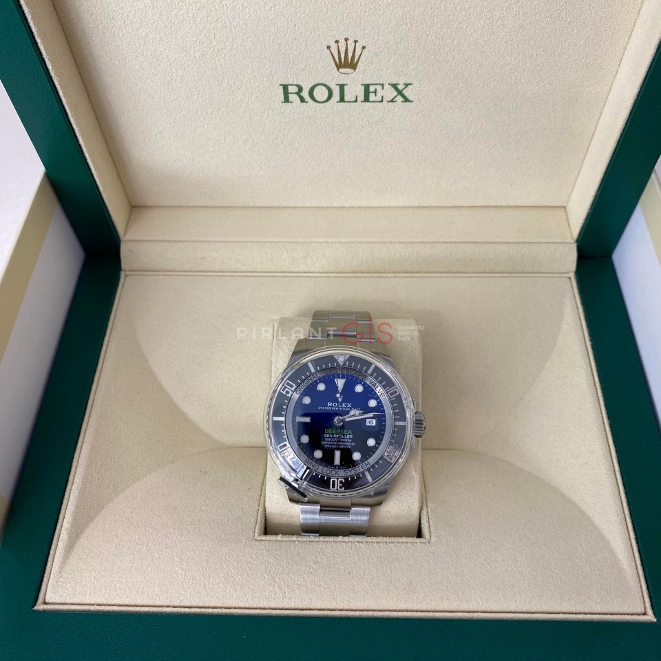 ( Sıfır ) ROLEX Sea-Dweller DeepSea ( Deep Blue Dial ) 126660