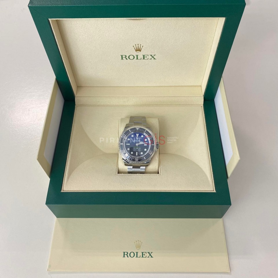 ( Sıfır ) ROLEX Sea-Dweller DeepSea ( Deep Blue Dial ) 126660