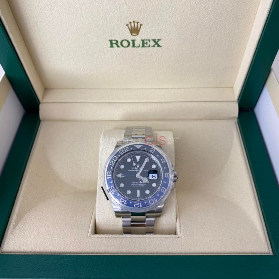 ( Sıfır ) ROLEX GMT-MasterII ( BATMAN ) Oyster 126710BLNR