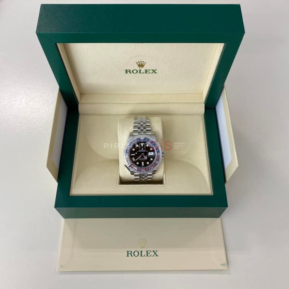 ROLEX GMT-MasterII 126710BLRO Jubilee ( PEPSI )