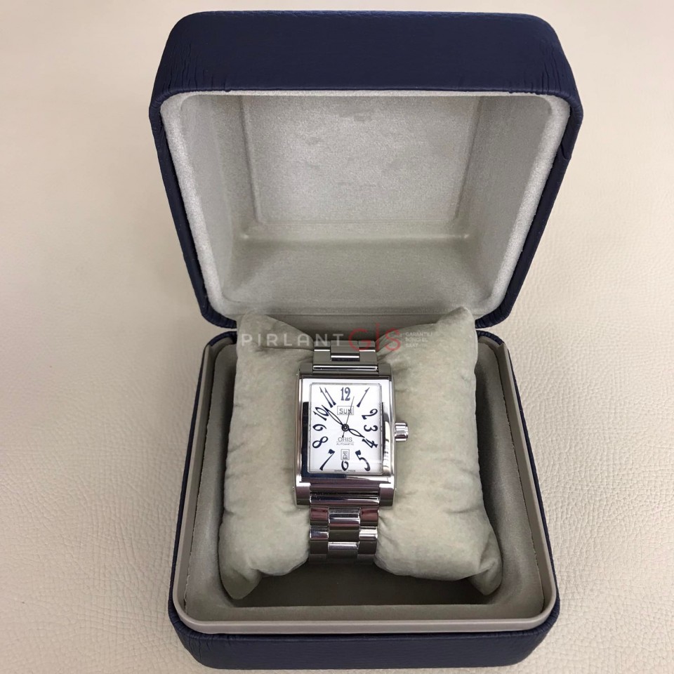 ORIS Culture Rectangular Day Date Automatic 585.7525.40.61M ORIS Culture Rectangular Day Date Automatic 585.7525.40.61M