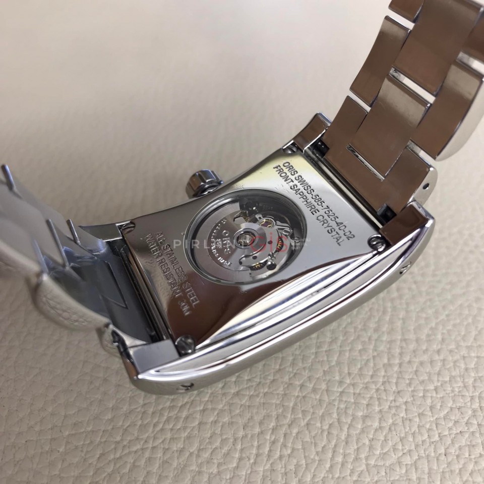 ORIS Culture Rectangular Day Date Automatic 585.7525.40.61M