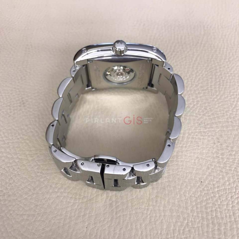 ORIS Culture Rectangular Day Date Automatic 585.7525.40.61M