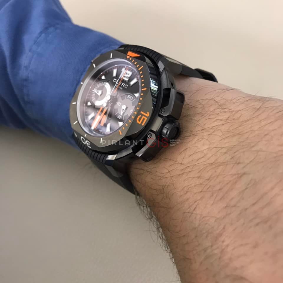 CLERC Hydroscaph Central Chronograph Limited Edition CHY-585 CLERC Hydroscaph Central Chronograph Limited Edition CHY-585