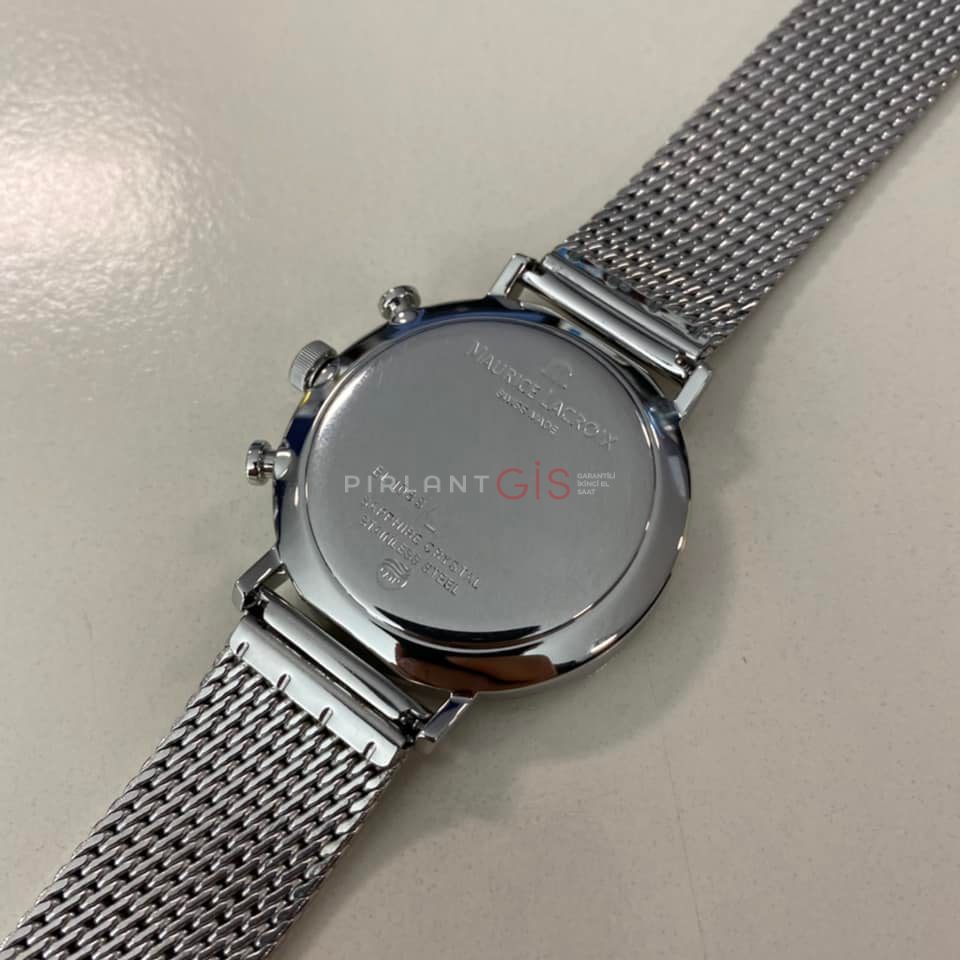MAURICE LACROIX Eliros Quartz Chronograph Mesh Bracelet EL1088-SS002-311-1 MAURICE LACROIX Eliros Quartz Chronograph Mesh Bracelet EL1088-SS002-311-1