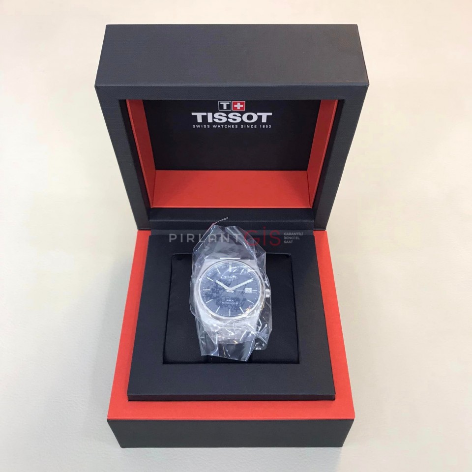 TISSOT T-Classic PRX T137.407.16.041.00 ( Mavi Kadran ) TISSOT T-Classic PRX T137.407.16.041.00 ( Mavi Kadran )