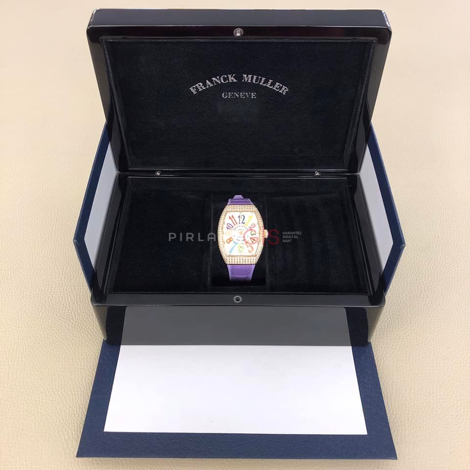 FRANCK MULLER Vanguard Lady Diamond 32 V QZ D COL DRM 5N FRANCK MULLER Vanguard Lady Diamond 32 V QZ D COL DRM 5N