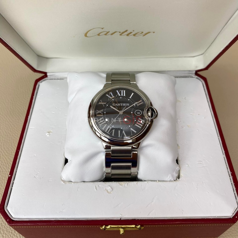 CARTIER Ballon Blue Large Model 42 mm Black Dial W6920042 CARTIER Ballon Blue Large Model 42 mm Black Dial W6920042