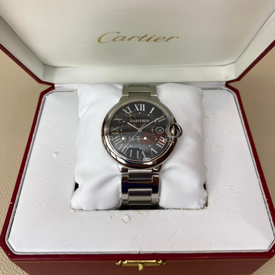 CARTIER Ballon Blue Large Model 42 mm Black Dial W6920042