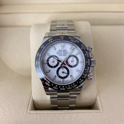 ROLEX Cosmograph Daytona White ( Panda ) Dial 116500 LN