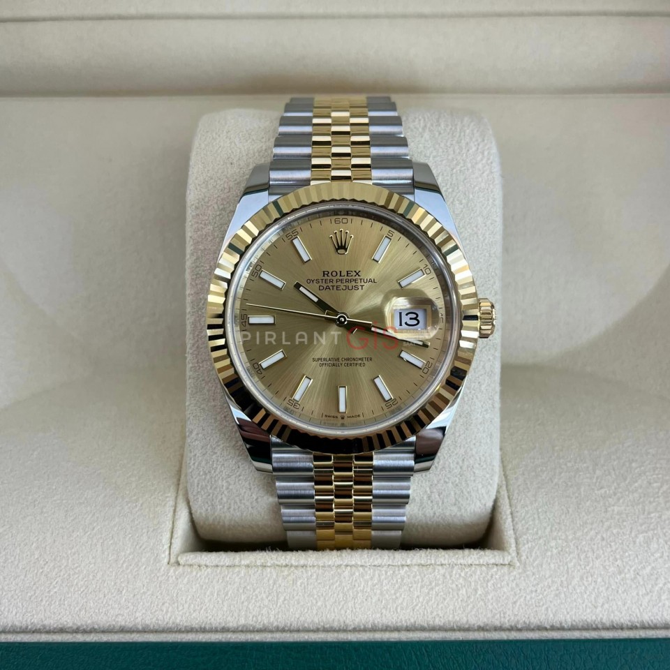 ROLEX Date Just II Champagne Dial Jubilee Bracelet 126333 ROLEX Date Just II Champagne Dial Jubilee Bracelet 126333