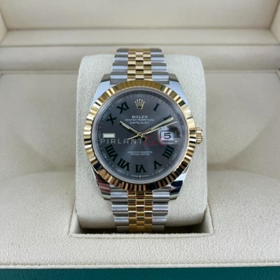 ROLEX Date Just ll Wimbledon Dial Steel & Gold 126333 Jubilee ( 2023 )