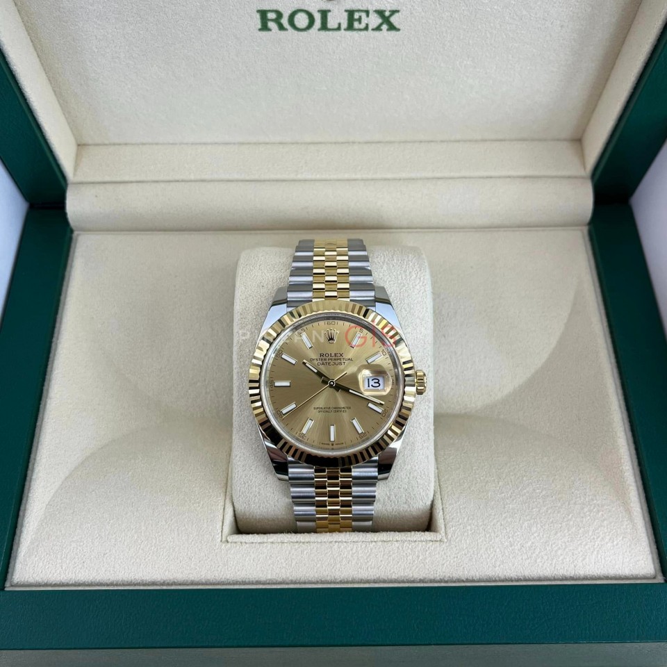 ROLEX Date Just II Champagne Dial Jubilee Bracelet 126333 ROLEX Date Just II Champagne Dial Jubilee Bracelet 126333