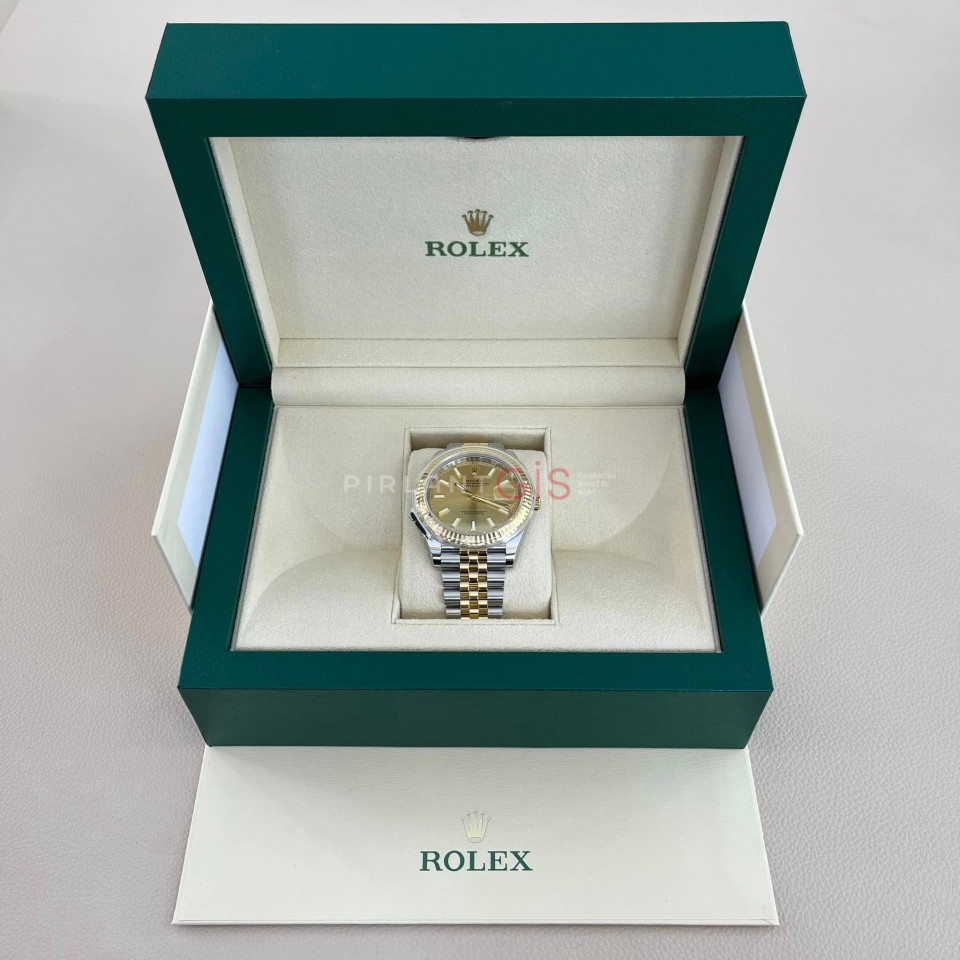 ROLEX Date Just II Champagne Dial Jubilee Bracelet 126333 ROLEX Date Just II Champagne Dial Jubilee Bracelet 126333