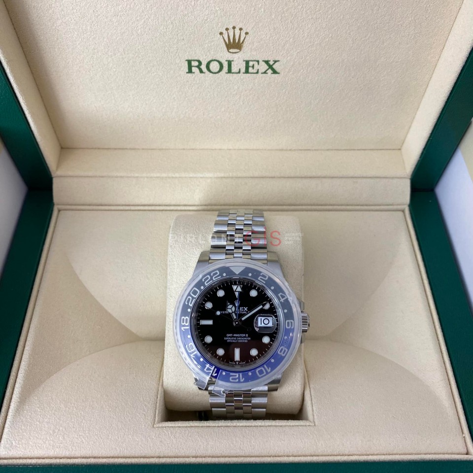 ROLEX GMT-Master II ( Batman ) Jubilee 126710BLNR ROLEX GMT-Master II ( Batman ) Jubilee 126710BLNR
