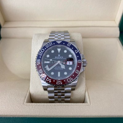 ROLEX GMT-MasterII ( PEPSI ) JUBİLEE 126710 BLRO