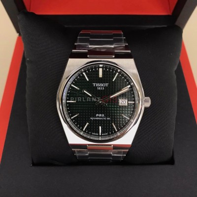 TISSOT T-Classic PRX Powermatic 80 T137.407.11.091.00 ( Yeşil Kadran )