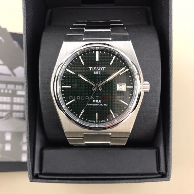 TISSOT T-Classic PRX Powermatic 80 T137.407.11.091.00 ( Yeşil Kadran )
