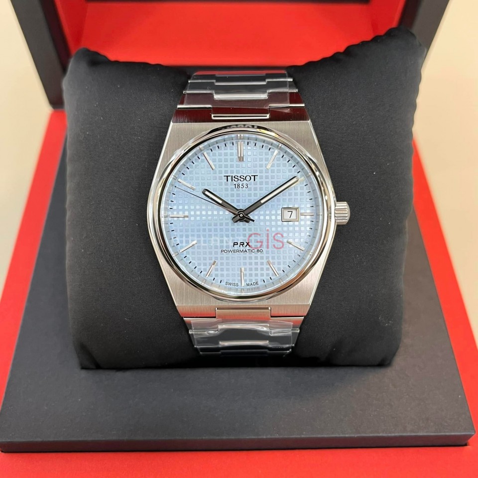TISSOT T-Classic PRX Powermatic 80 T137.407.11.351.00 ( Buz Mavi ) TISSOT T-Classic PRX Powermatic 80 T137.407.11.351.00 ( Buz Mavi )