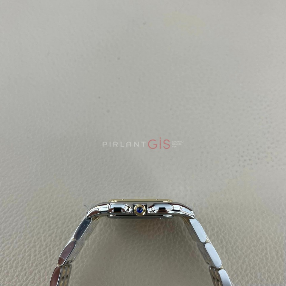 CARTIER Panthere Steel & Yellow Gold Medium Model W2PN0007 CARTIER Panthere Steel & Yellow Gold Medium Model W2PN0007