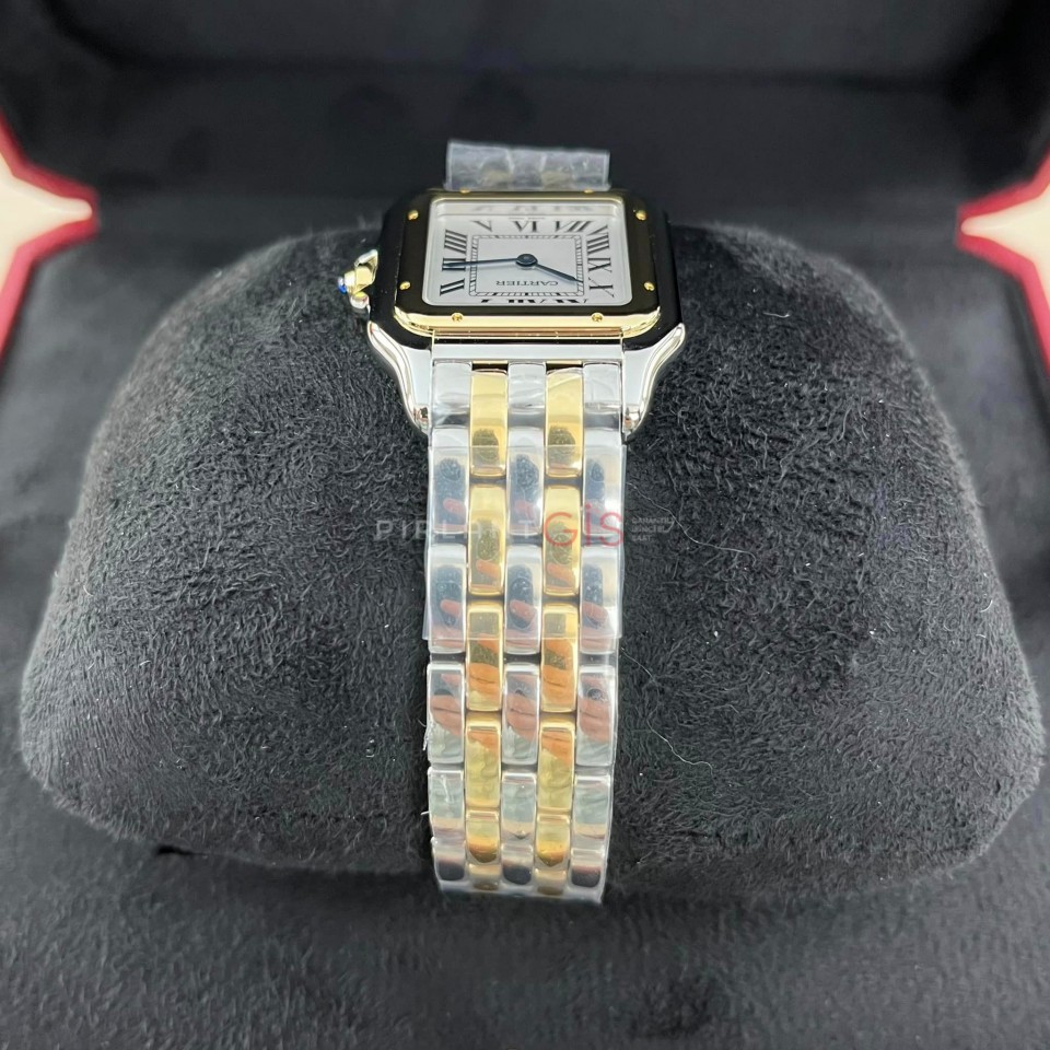 CARTIER Panthere Steel & Yellow Gold Medium Model W2PN0007 CARTIER Panthere Steel & Yellow Gold Medium Model W2PN0007