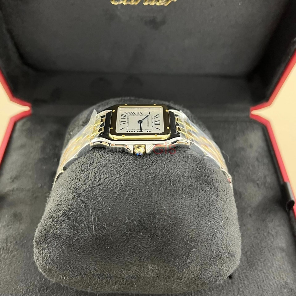 CARTIER Panthere Steel & Yellow Gold Medium Model W2PN0007 CARTIER Panthere Steel & Yellow Gold Medium Model W2PN0007