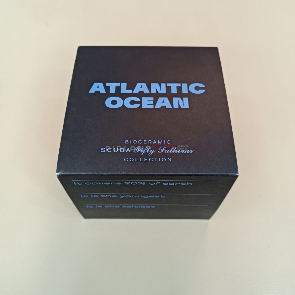 BLANCPAIN X SWATCH Bioceramic Scuba Fifty Fathoms Atlantic Ocean