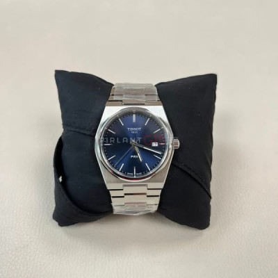 ( SIFIR ) TISSOT PRX Quartz T137.410.11.041.00 ( Mavi Kadran )