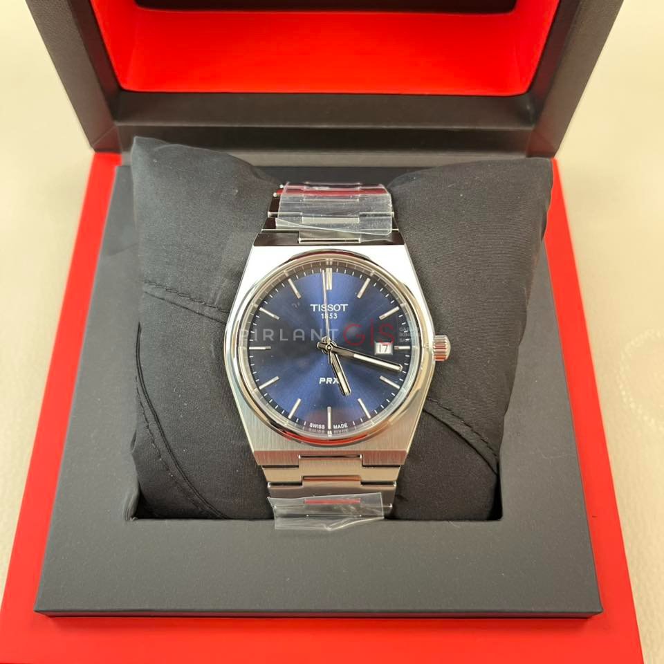 ( SIFIR ) TISSOT PRX Quartz T137.410.11.041.00 ( Mavi Kadran ) ( SIFIR ) TISSOT PRX Quartz T137.410.11.041.00 ( Mavi Kadran )