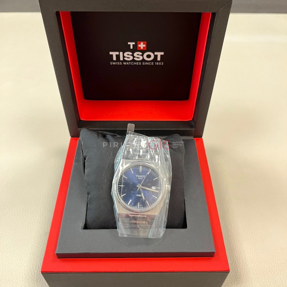 ( SIFIR ) TISSOT PRX Quartz T137.410.11.041.00 ( Mavi Kadran ) ( SIFIR ) TISSOT PRX Quartz T137.410.11.041.00 ( Mavi Kadran )