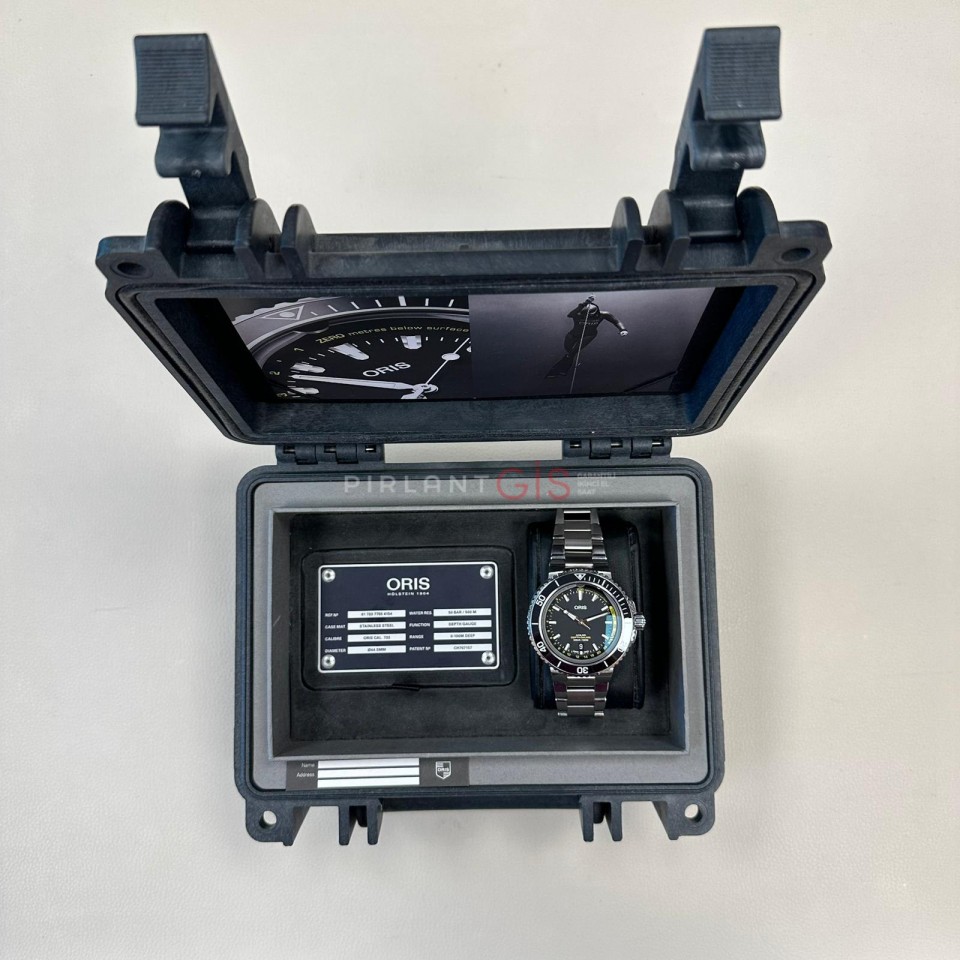 ORIS Aquis Deep Guage 01 733 7755 4154-Set MB ORIS Aquis Deep Guage 01 733 7755 4154-Set MB