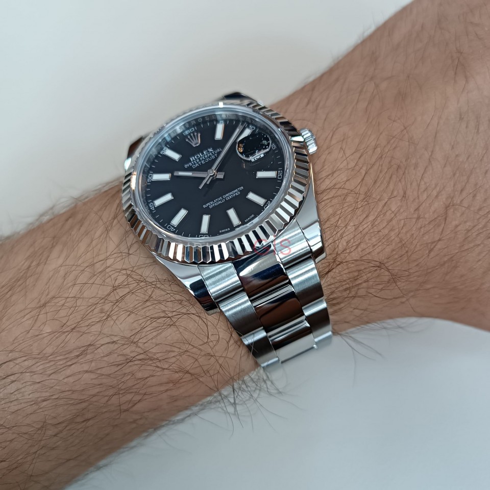 ROLEX Date Just ll 41 mm 116334 Black Dial ROLEX Date Just ll 41 mm 116334 Black Dial