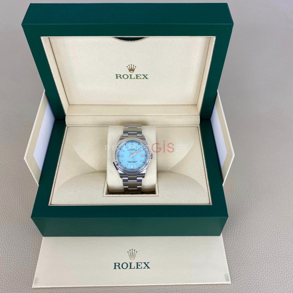 ROLEX Oyster Perpetual 36 mm 126000 Tiffany Blue Dial ROLEX Oyster Perpetual 36 mm 126000 Tiffany Blue Dial