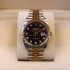 ( SIFIR ) ROLEX Date Just 36 Yellow Gold & Steel Black Diamond Dial 126233 Jubilee