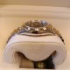 ( SIFIR ) ROLEX Date Just 36 Yellow Gold & Steel Black Diamond Dial 126233 Jubilee