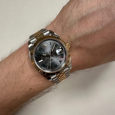 ROLEX Date Just ll 41 mm 126333 Wimbledon dial Jubilee