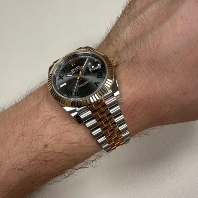 ROLEX Date Just ll 41 mm 126333 Wimbledon dial Jubilee
