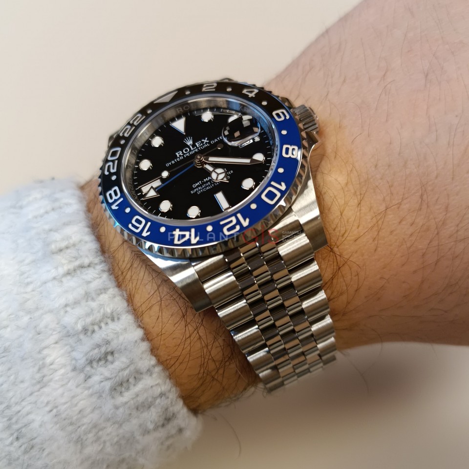 ROLEX GMT Master II 126710BLNR Jubilee ( BATMAN ) ROLEX GMT Master II 126710BLNR Jubilee ( BATMAN )