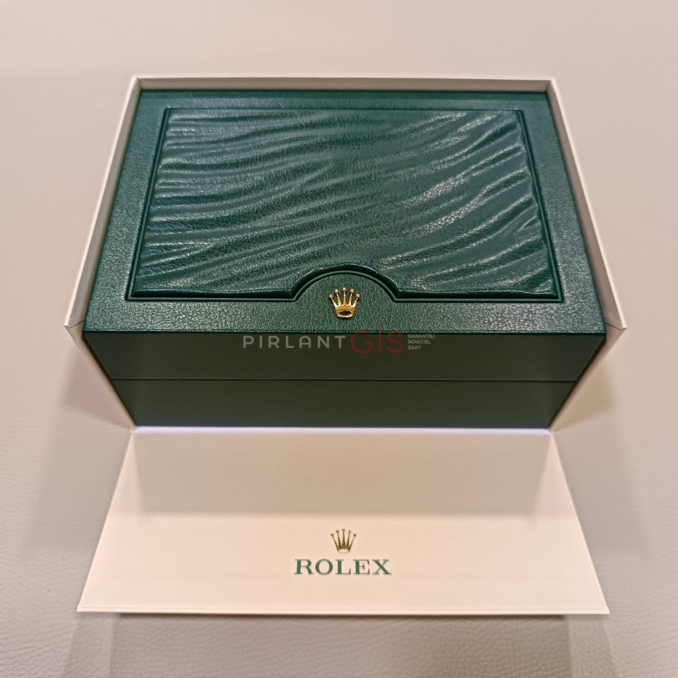 ( SIFIR ) ROLEX Date Just 36 Yellow Gold & Steel Black Diamond Dial 126233 Jubilee