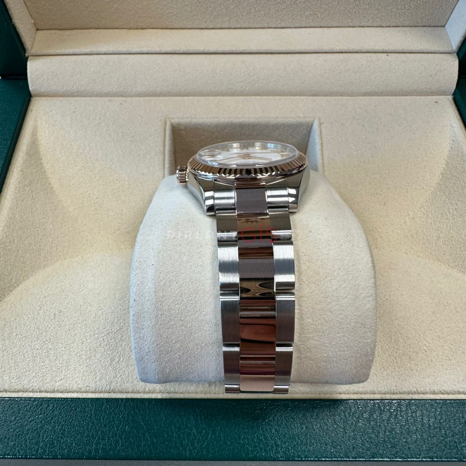 ROLEX Date just 31 mm Rose gold & çelik 178271 Oyster bilezik ROLEX Date just 31 mm Rose gold & çelik 178271 Oyster bilezik