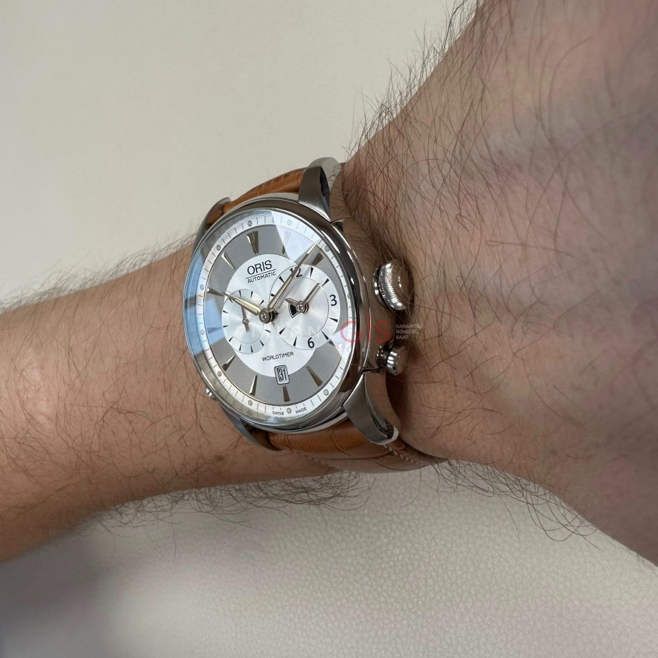 ORIS Artelier World Timer 690.7581.40.51L ORIS Artelier World Timer 690.7581.40.51L