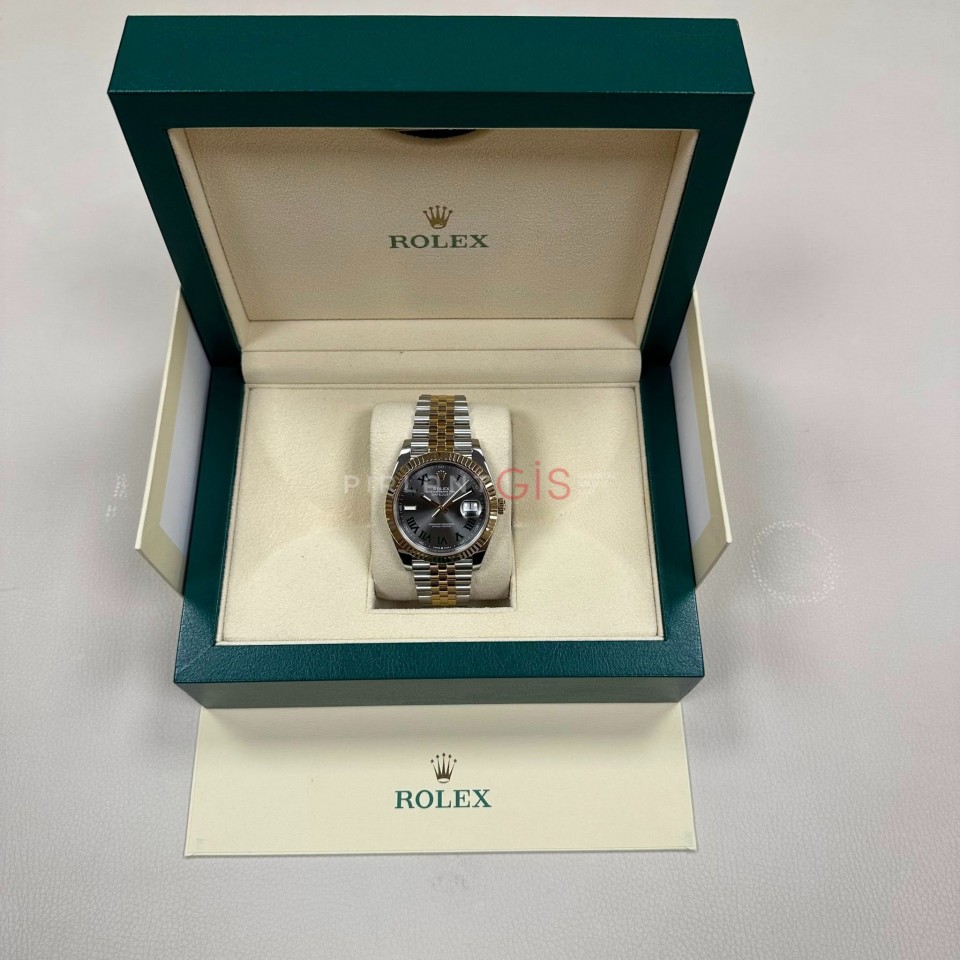 ROLEX Date Just ll 41 mm 126333 Wimbledon dial Jubilee ROLEX Date Just ll 41 mm 126333 Wimbledon dial Jubilee